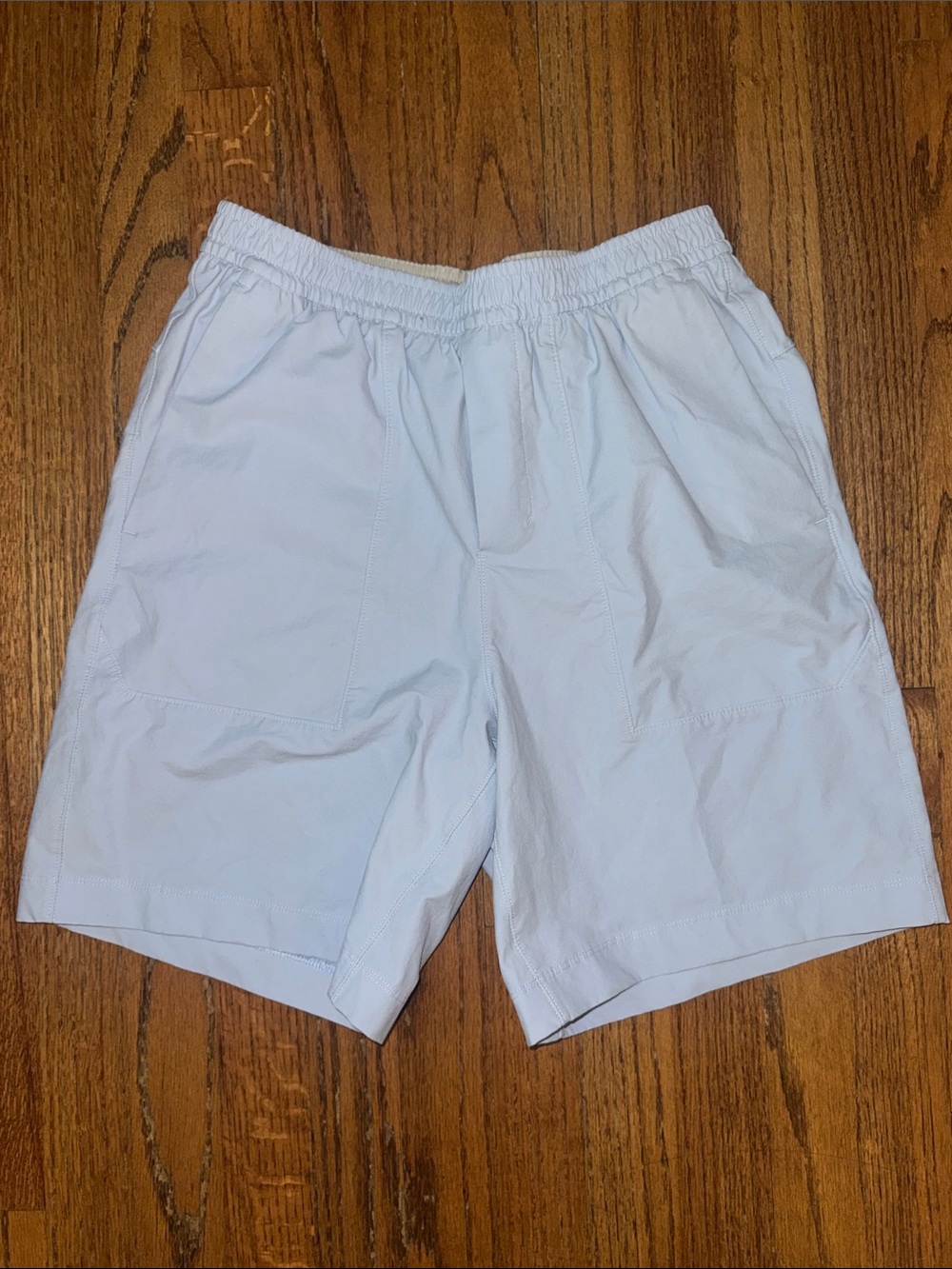 Lululemon Men's Bowline Short 8" Ripstop Blue Stretch-Size Small